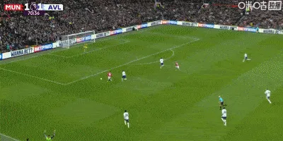 B费助攻双响，库尼亚推射破门再度领先！曼联2-1维拉